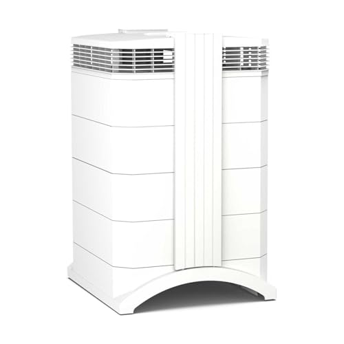 IQAir HealthPro Compact XE Air Purifier - Compact HyperHEPA Filtration for Rooms up to 1240 sq ft - Allergens, Smoke, Dust, Mold, Pet Dander, Swiss Made, WiFi Enabled