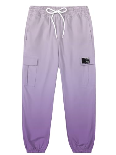Image of SANGTREE Girls & Womens Printing Cargo Jogger Pants,6 Years - Women 2XL