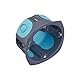 Debflex 718382 Einbaudose Trockenbauwand stopair D67/P40, grau/blau
