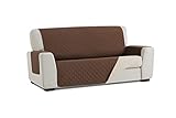 REVERSIBLE: Con este protector sofa podrá cuidar su sofa adele de sus mascotas como perros y gatos con dos colores distintos uno más neutro y otro más vistoso.