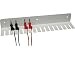 Produktbild Unbekannt Donau Elektronik 2599 Patchkabelhalter 350mm / 16 Schlitze, Mehrfarbig, 350 mm
