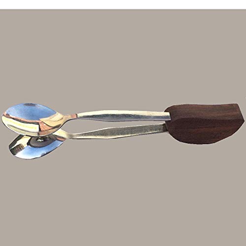 Aar Traditional Irish Percussion Session Folk Rosewood Metal Stainless Steel Spoons thumb #4