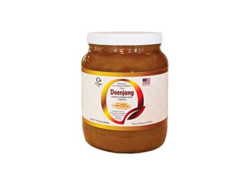 Q-Rapha Premium Korean Doenjang (Soybean Paste), Gluten-free Non-GMO Unpasteurized Artisanal,