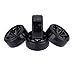 GoolRC 4PCS/Set 1/10 Drift Car Tires Hard Tyre Replacement for Traxxas HSP Tamiya HPI Kyosho On-Road Drifting Car (Black)
