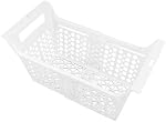 Chest Freezer Basket Part, Chest Freezer Basket Deep Organizer Bin Expandable PP Heavy Load with Handle Accessory for Kitchen (L)