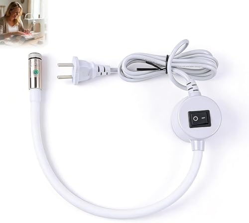 Magnetic Positioning Quilting Light for Sewing Machine, Sewing Red Guide for Straight Stitching, Quilting Red Light with Crosshair, Adjustable Hands-Free Precision Sewing and Quilting Aid Tool