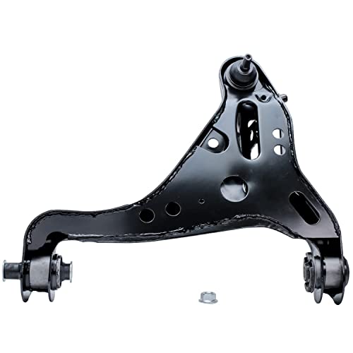 Image of Detroit Axle - 4pc Front End Control Arms Kit for 2006-2010 Ford Explorer Mercury Mountaineer, 2007-2010 Explorer Sport Trac, 2 Lower Control Arms w /Ball Joints 2 Upper Ball Joints Replacement