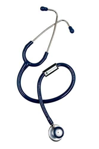 IS Indosurgicals Silvery Stethoscope (Blue)
