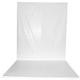 Neewer 6 x 9 ft/1.8 x 2.8m Photo Studio Collapsible Vinyl Backdrop Background for Photography,Video and Television,White