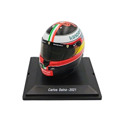 Collezione di caschi pilota FERRARI F1, scala 1:5