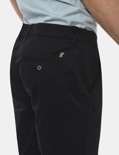 Bermudas YES ZEE de algodón elástico para hombre en corte casual 3