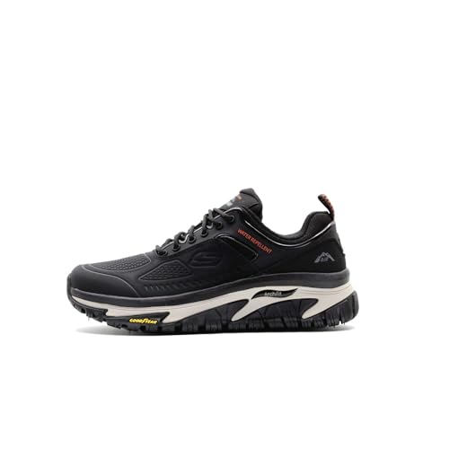 Skechers Arch Fit Road Walker 237333-BLK, Mens Sneakers, Black, 43 EU