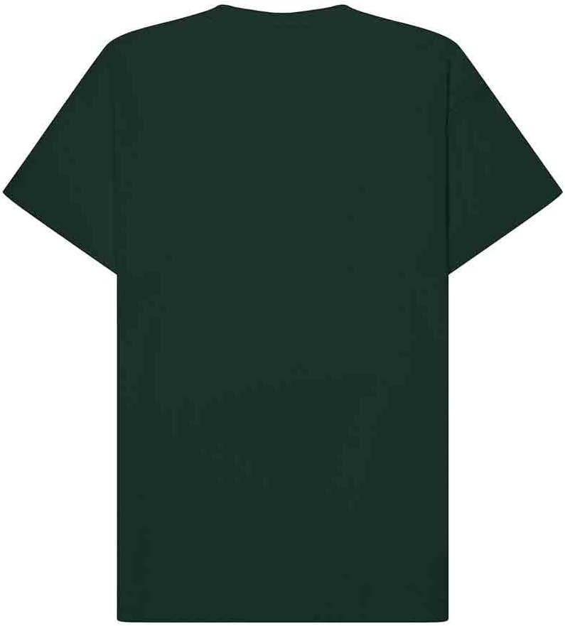 DALIX Robot (Glow in The Dark) Embroidered Relaxed Heavy Soft Cotton T Shirt Mens