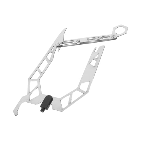 ibasenice Dock Hook Attachment Stainless Steel Mooring Boat Hook for Kayak Yacht and Use Multi-Functional Docking Anchor Holder and User-Friendly Design