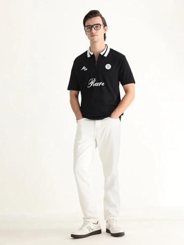 Image of Rare Rabbit Relaxed fit Embroidered Polo