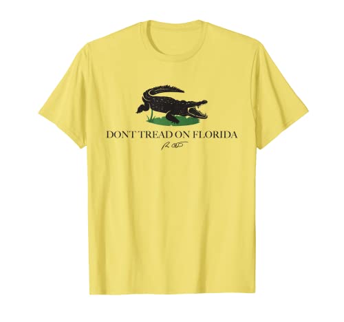 No pises en Florida Camiseta Gobernador Ron DeSantis 2022 Camiseta