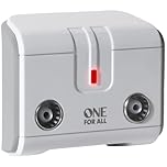One For All SV9602 2 Way Signal Booster/Splitter for TV
