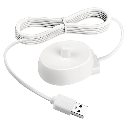 LOPHE Caricabatterie per Spazzolini Elettrici, Modello 3757 Portatile e USB, Impermeabile, Compatibile con Spazzolini Elettrici