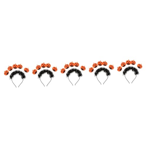 Fêtes Halloween pour Cosplays : 5 Pièces Tête Citrouille Healvian Pratiques