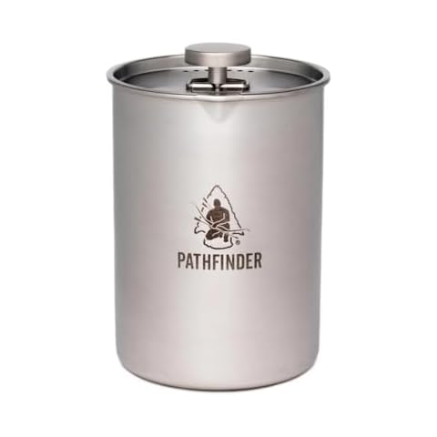 The Pathfinder School French Press for Camping Cover
