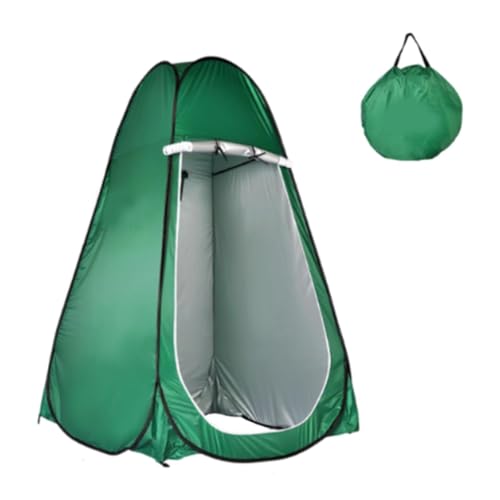 DimyFew Tienda de privacidad Cambillera de Vestuario con Ventana Carpa de baño de Ducha al Aire Libre Tienda de baño para Caminata de Playa Camping Outdoor, Verde