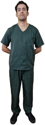 Pijama Cirúrgico Masculino Gabardine (Conjunto) - Tamanhos do PP ...