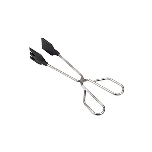 Pinza Da Cucina In Acciaio Inossidabile Con Paletta Di Silicone Da 30 Cm