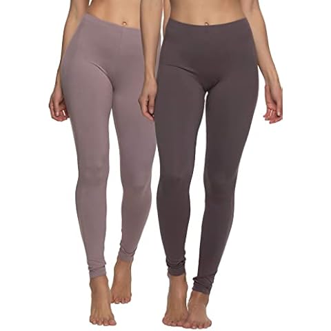 Felina Velvety Super Soft Lightweight Leggings 2-Pack Cover
