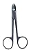 Beebee Crown Scissor, Curved, Smooth, 10.5cm/4.25