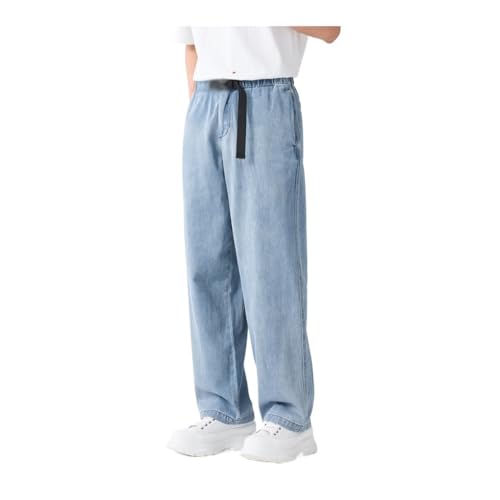 Jeans Elastic Waist Casual Versatile Pants4
