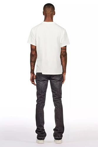 Men's Kama Rhinestone Stacked Flare Jean4