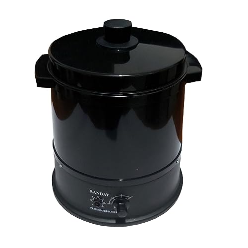 Termodepiladora Profissional Junior 400g Para Aquecer Cera - Preta  