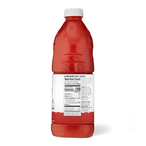 Amazon Grocery, Ruby Red Grapefruit Juice Cocktail, 64 Fl Oz - image 2