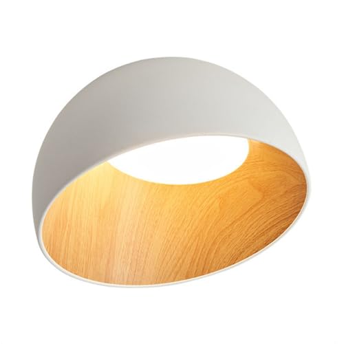 Plafonnier bois japonais incliné avec variateur chic pour salon