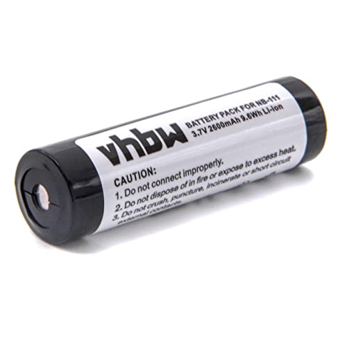vhbw Batterie 2600mAh (3.7V) pour Lecteur Sharp MD-CS100, MD-MS100, MD-MS200, MD-SS70 comme BP-1600R, AD-MS10BT, NB-111, NB111.