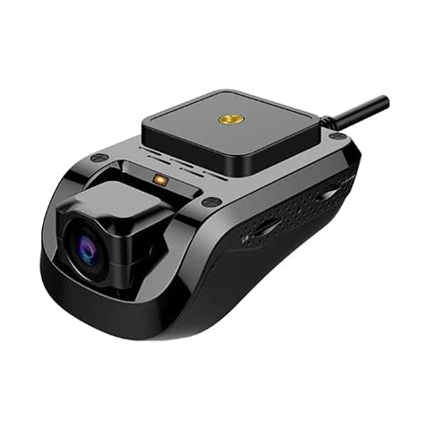 Amacam AM-G12 Dash Cam Recorder-Compact 4G Live Video Streaming to Your Smart Phone. Forward Facing Discreet Car Camera. Plus Precise GPS Real Time Vehicle Tracker. 64GB SD Card Included Cover