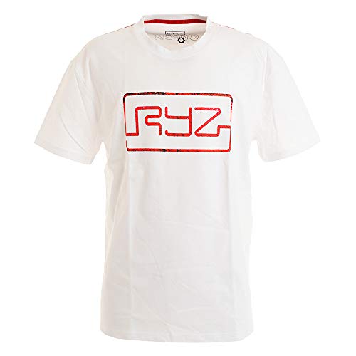 ライズ Tシャツ メンズ 半袖 RYZ PIC 869R0CD3205 WHT