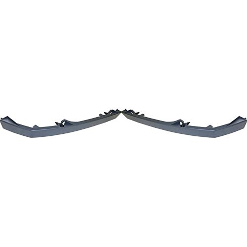 Evan Fischer Front Bumper Trim Set of 2 Compatible With 2004 Nissan Pathfinder Armada, 2004-2010 Infiniti QX56, Primed Driver and Passenger Side