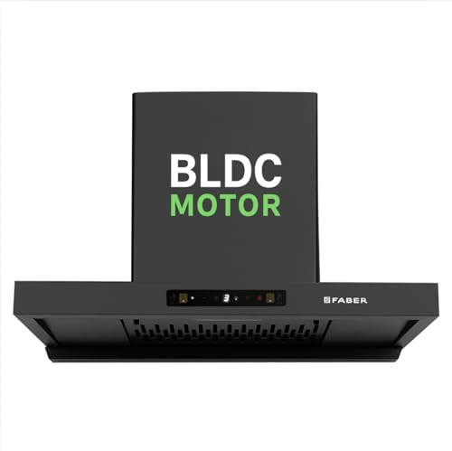 Image of Faber Atom 75cm 1500m /hr BLDC Autoclean Filterless T-Shape Chimney|Built In Oil Collector|Touch & Gesture Control|8Yr Motor,2Yr Comprehensive Warranty by Faber | Hood ATOM BLDC TC FL HC SC BK IN 75
