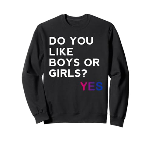 Do You Like Boys or Girls Yes Bisexual Gay Pride Month LGBT �g���[�i�[