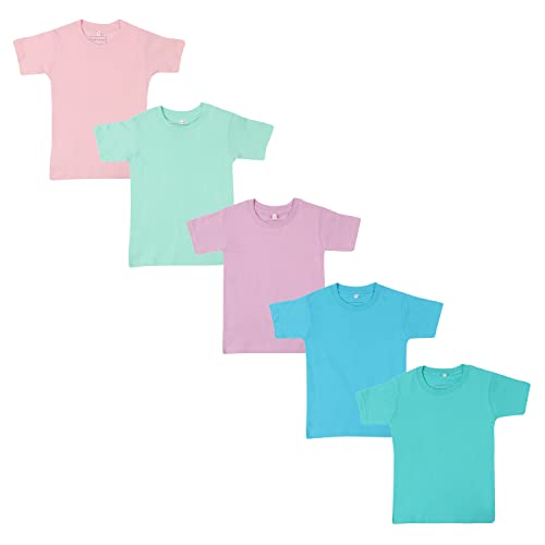 Image of CLOST & TWON Toddler T - Shirts Half Sleeve Pack of 5 pcs
