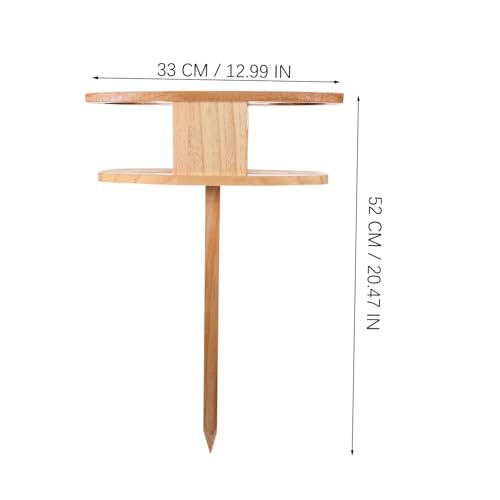 Table extérieure de camping avec porte-bouteille pour pique-nique - 4