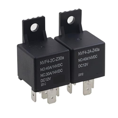 Relais NVF4-2C-Z30a DC24V 5 pins avec broches en argent pour commutation stable 30A