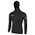 Chaqueta Top de Neopreno para Hombre 1.5Mm con Capucha y Mangas Largas con Cierre Frontal para Buceo, Surf y Snorkel miniatura 2