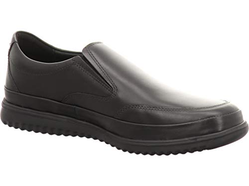 Image of Mephisto - Brown Twain Moccasin, Black, 10.5 AU