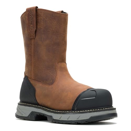 Wolverine Men's Reforce Heavy Duty Composite Toe Waterproof Wellington Construction Boot2