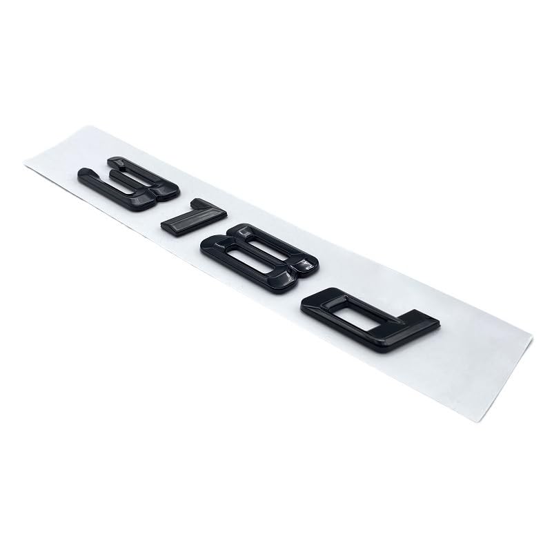 3d Matte Black 318d 320d 323d 325d 330d 335 Car Boot Trunk Emblem Lettering Badges Logo For BMW - View #10