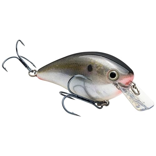 Strike King KVD 2.5 Square Bill Crankbait, Natural Shad