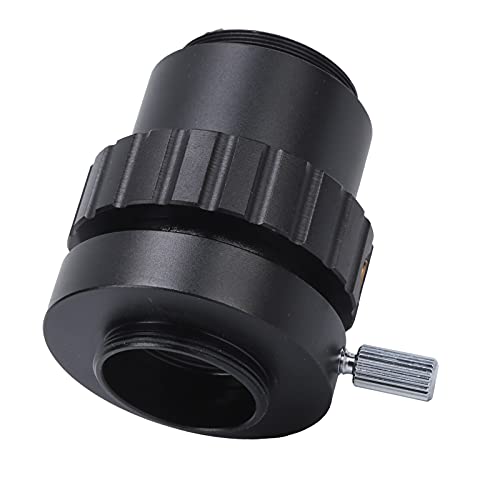 Adaptador de cámara de microscopio montura C 2X HD de aleación duradera