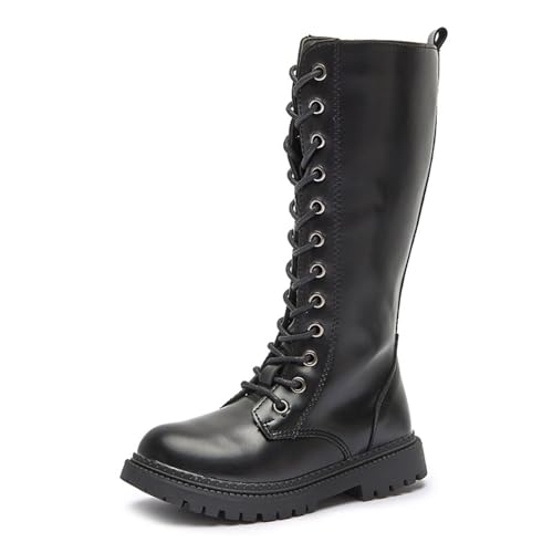 Chaussures d'hiver enfant en faux cuir souple pour protéger les pieds du froid